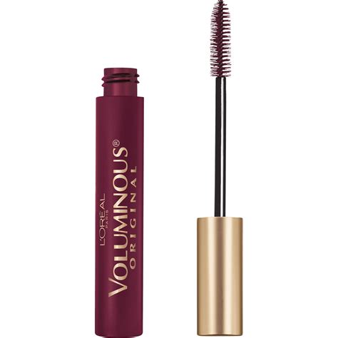 deep burgundy loreal mascara.